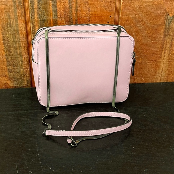 H by Halston Handbags - Halston Smooth Leather Crossbody Bag